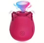 Wibrator Soniczny do Łechtaczki Ssąca Róża WALENTYNKI PREZENT  PINGWINEK