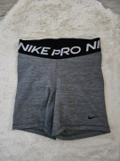 Kolarki spodenki nike Pro Szare Rozmiar S wysoki stan Legginsy nike Pro