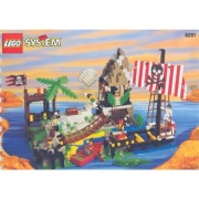 Lego 6281 Pirates Perilous Pitfall, rzadkość. 