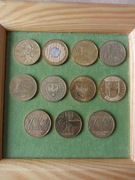 2 złote - zestaw 11 szt.