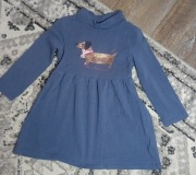 Sukienka z golfem rozm 98