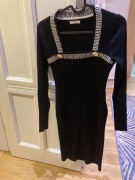 Grecka droga inspiracja Versace Moewy mała czarna 