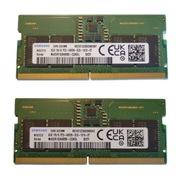 Samsung DDR5 16GB (2x8GB) SODIMM 4800 M425R1GB4BB0-CQK0L Testowane