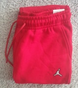 Jordan Spodnie Dresowe Męskie Czerwony Tu: M