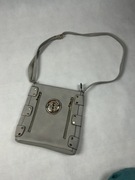 Piękna szara torebka na ramię elegancka pojemna z przegródkami