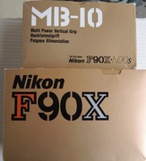 Kultowy Nikon F90X  MB-10 komplet