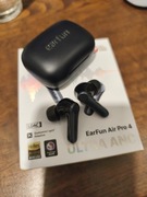 Słuchawki TWS Earfun Air Pro 4. Hi-Res LDAC ANC super stan, gwarancja DZ