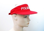 Daszek POLSKA patriotyczny młodzieżowy CZERWONY regulowany