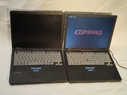 2x retro laptop Compaq Armada M700, Windows Millennium,  ATI Rage Mobility
