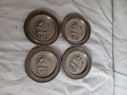 Stare metalowe podstawki