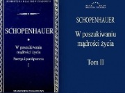 Schopenhauer W poszukiwaniu mądrości życia Parerga i paralipomena tom I-II