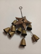  Dzwonki wietrzne, metalowe długość całkowita 27 cm 