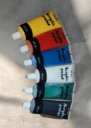 Farby akrylowe 600 ml zestaw Farb akrylowych farby akrylowe 6 sztuk 