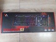 KOMPLET klawiatura podświetlana+ podświetlana pod 