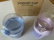 Pojemnik na jogurt 450+350 ml - komplet 2 szt - nowy - bez BPA