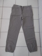 M & S SPODNIE MĘSKIE LEN pas 90 cm / dł. 109 cm b.dobry
