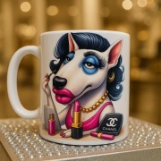 Hit nowy Śmieszny kubek walentynki bulterier super prezent personalizowany