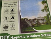 DIY MAGNETYCZNA MOSKITIERA NA OKNO 110 x 130 CM