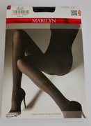Kryjące matowe rajstopy z mikrofibry Marilyn 40 DEN rozmiar L