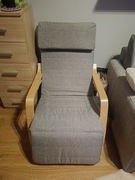 Fotel bujany Sofotel szary