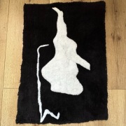 dywan handmade abstrakcja tufting