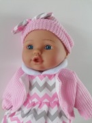 Lalka bobas  realistyczna 33cm miękka prezent