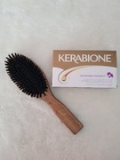 Kerabione szczotka z włosia dzika gratis Kerabione dla włosów I paznokci 