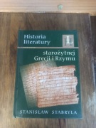 Historia literatury starożytnej Grecji i Rzymu Stanisław Stabryła 