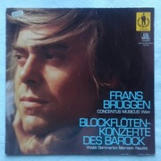 Koncerty fletowe baroku, płyta winylowa 1968 r.