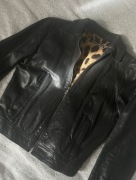 Skórzana kurtka Dolce & Gabbana – naturalna skóra jagnięca | premium