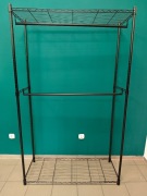 2 x Ażurowy wieszak stojący 2 półki + 2 drążki Royal Catering