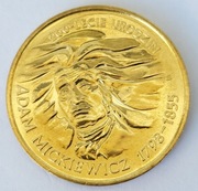 1998 2 zł ADAM MICKIEWICZ z WORKA MENNICZEGO