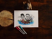 Karykatura ze zdjęcia 