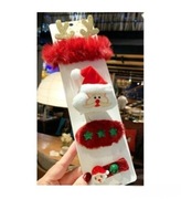 Zestaw świątecznych spinek do włosów