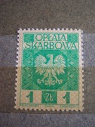 znaczek skarbowy znak opłata skarbowa 1 zł złoty PRL