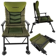 Fotel Karpiowy wędkarski Sahido COMMAND CHAIR PRO krzesło wędkarskie.