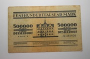 Stary banknot 500000  Marek1923 Notgeld