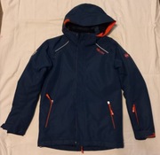 Kurtka narciarska dziewczęca Trollkids granatowa r. 164