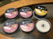 Płyty HP DVD+R DL 8.5GB Printable 43 sztuki + 33 sztuki DVD 4,7GB