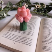 Świeca tulipan tulipany