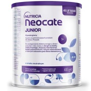 6x MLEKO NEOCATE JUNIOR, proszek o smaku neutralnym 400 g
