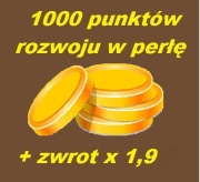 Forge of Empires FOE 1000 PR +1.9 zwrot każdy świat