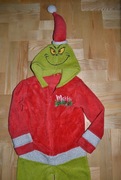 The Grinch strój przebranie piżama 5/6 Lat_ 110 cm
