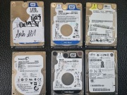 Paczka  HDD - 2.9 TB Szczęścia  - Zestaw 6 HDD/SSHD – SMART OK!