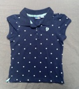 Granatowa koszulka polo rozmiar 98/104