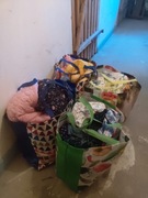 ubranka dziewczęce r.74-86 zimowe letnie