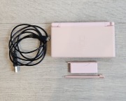 Konsola Nintendo DS Lite różowa komplet + kabel USB