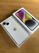 iPhone 14 128GB Biały – stan IDEALNY, bateria 85%, jak nowy