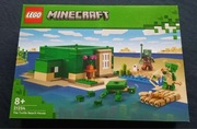LEGO Minecraft 21254 - Domek na plaży żółwi