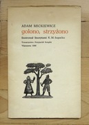 Adam Mickiewicz - Golono strzyżono - Sopoćko